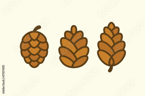 pine cones