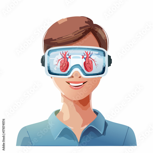 Virtuelle Anatomiebrille