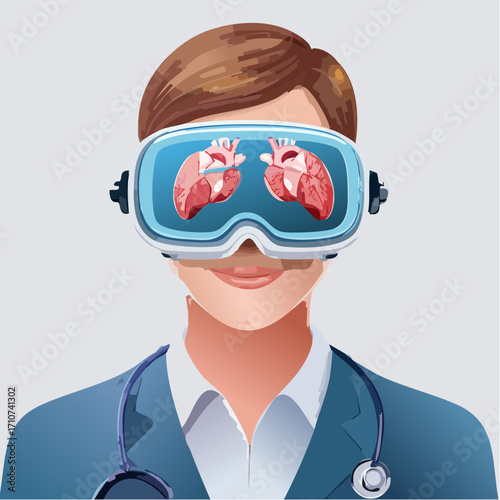 Virtuelle Anatomiebrille