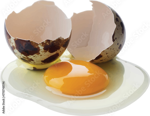 broken egg shell