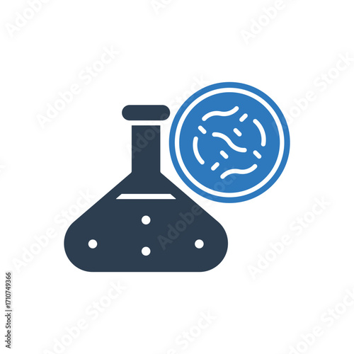 Bacteria Lab Icon
