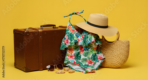 summer travel packing vibe