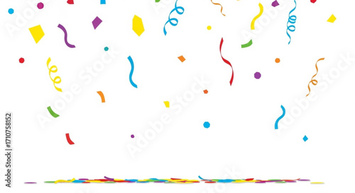 Download celebrate party confetti vector graphic for birthday anniversary and special occasion free image