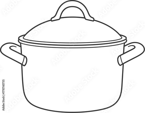 Illustration of a kitchen cooker isolated on white background