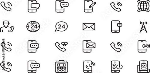 communication, contact, support, phone, mobile, calling, message, email, social, networking, chat, 24/7, service, time, clock, calendar, stopwatch, deadline, management, planning, productivity, schedu