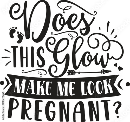 Funny Pregnancy Announcement Design