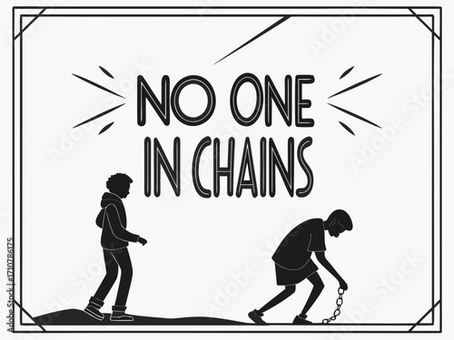 Empowering Freedom A Visual Representation of Overcoming Chains and Embracing Liberation for All Individuals
