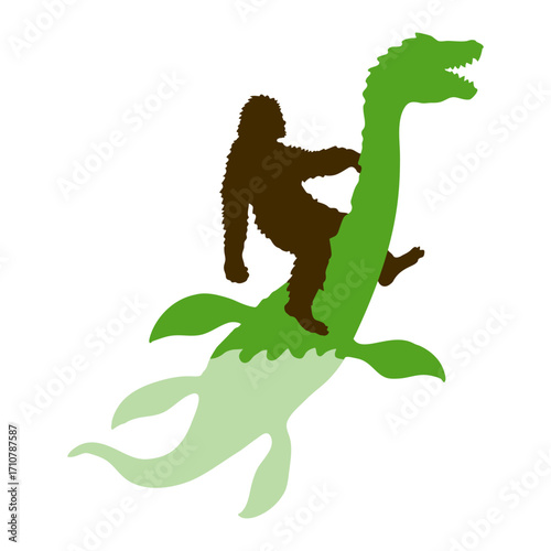 Plesiosaur Big Food Loch Ness Monsters Myth Riding