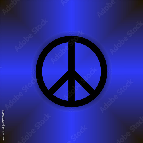 Pacifik symbol on a design background