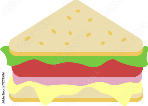 sandwich with cheese