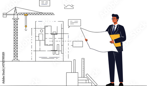 Architect Planning Building Construction Project Design