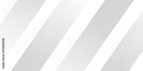 Abstract Diagonal Striped Background in Gray and White, This image features a sophisticated abstract background of diagonal, parallel stripes in varying shades of gray and white.