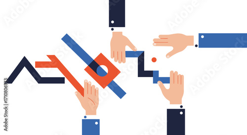 Strategic Navigation: Dynamic Abstract Metaphor for Overcoming Corporate Hurdles
