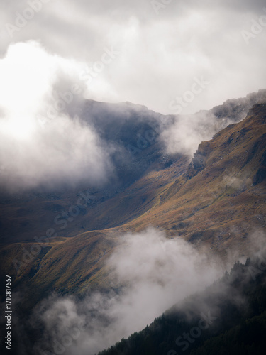 autumnal weather in the alp...
