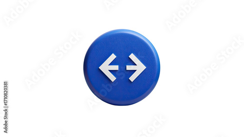 A blue circular button with two white arrows icon design on white background Free Download A blue circular button with two white arrows icon design on white background - GFXLoad