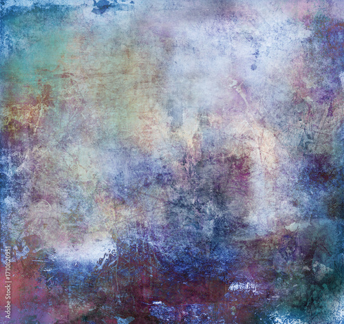 indigo twilight landschaft sonne sonnenuntergang collage digital mixed media grunge