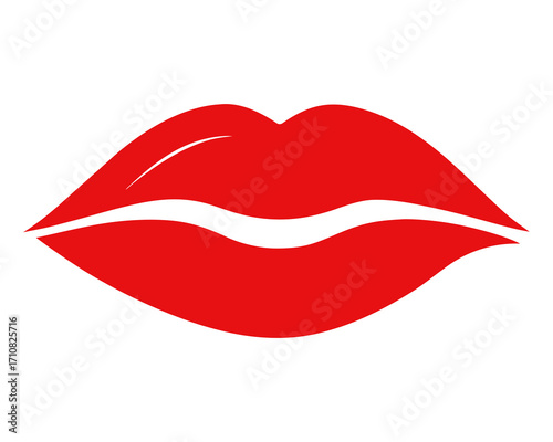 Red lipstick mark kiss,Lipstick Kiss Mark vector on white background