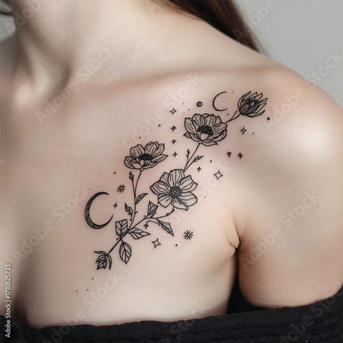 pregnant woman with a flower
