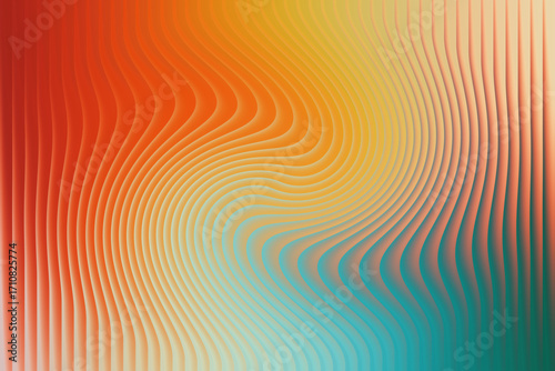 Abstract swirling gradient background with wavy lines and a vibrant color transition