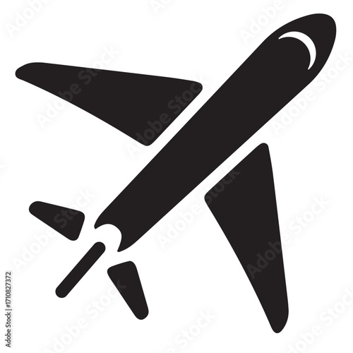 Vector illustration of plane icon