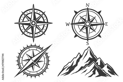 set of nautical elements