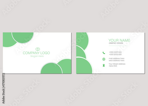 Business card design template, Clean professional business card template, visiting card, business card template.