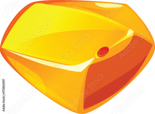 illustration of a gold