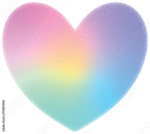 Pastel Gradient Heart 