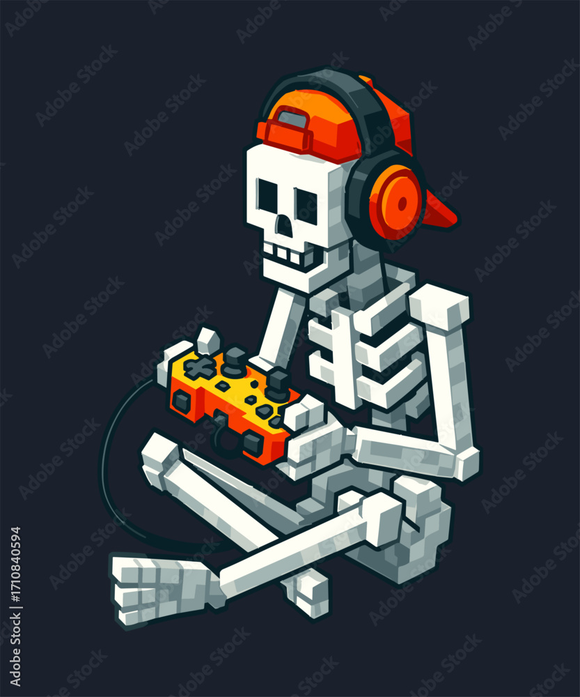 Fototapeta premium Halloween_Video_Game_Design_44