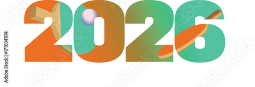 Ping pong competitions, New Year's sports calendar, 2026 table tennis championship, rackets, ball, gradient. Decor for international racket sports competitions, team game, activity