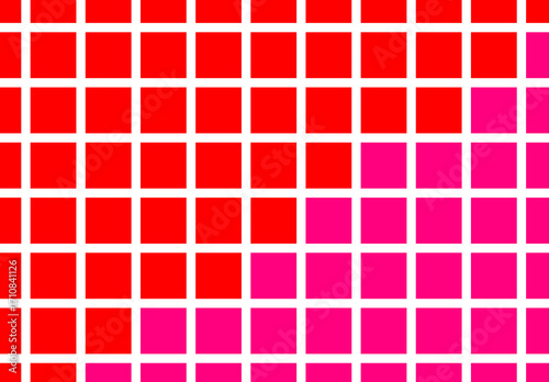 Canvas Print red square pattern