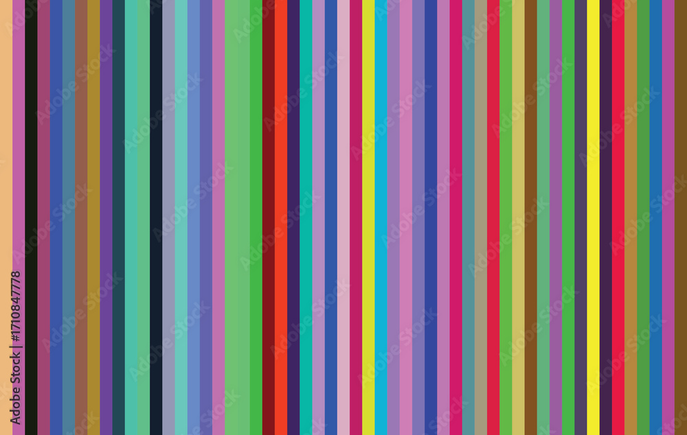 Fototapeta premium Abstract Color Palette with Vertical Stripes in Earthy and Jewel Tones