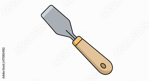Handy Putty Knife: Illustration for DIY & Crafts