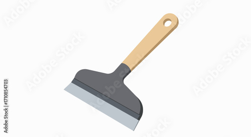 Versatile Silicone Scraper: Kitchen & Cleaning Tool