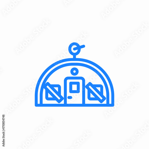 bunker icon icon sign vector