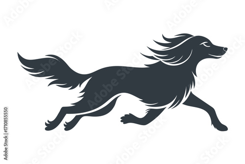 running horse silhouette