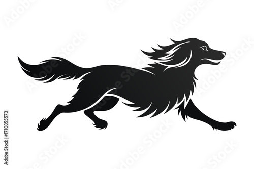running horse silhouette