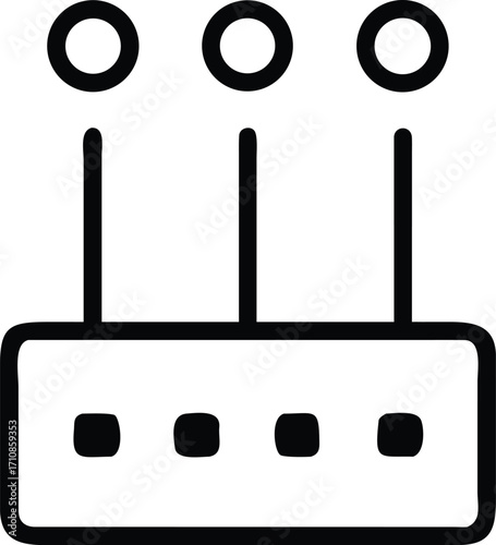 power switch vector illustration