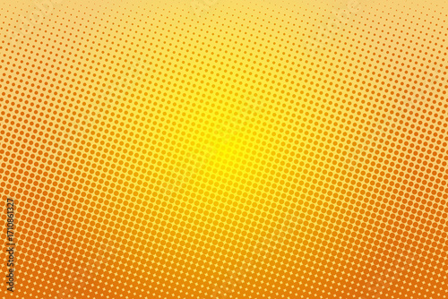 modern abstract background with halftone dots on gradient color
