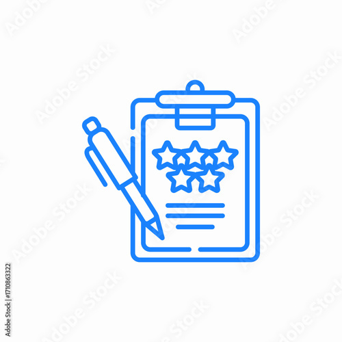 clipboard pencil check icon sign vector