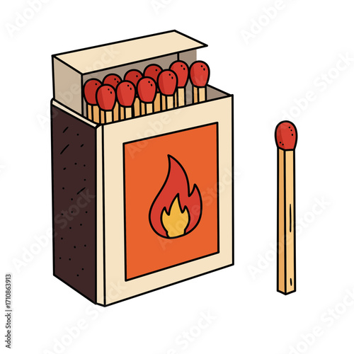 matches in a box