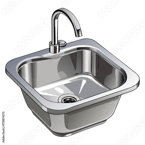 stainless steel sink