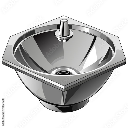 stainless steel kitchen sink