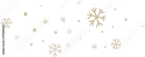 Falling Snowflake Doodle