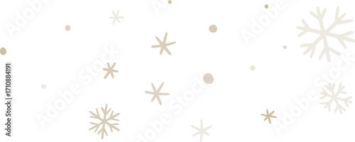 Falling Snowflake Doodle