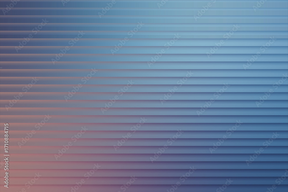 Fototapeta premium Soft blue and purple gradient background with horizontal lines offers a calming and modern aesthetic, ideal for digital projects and creative designs