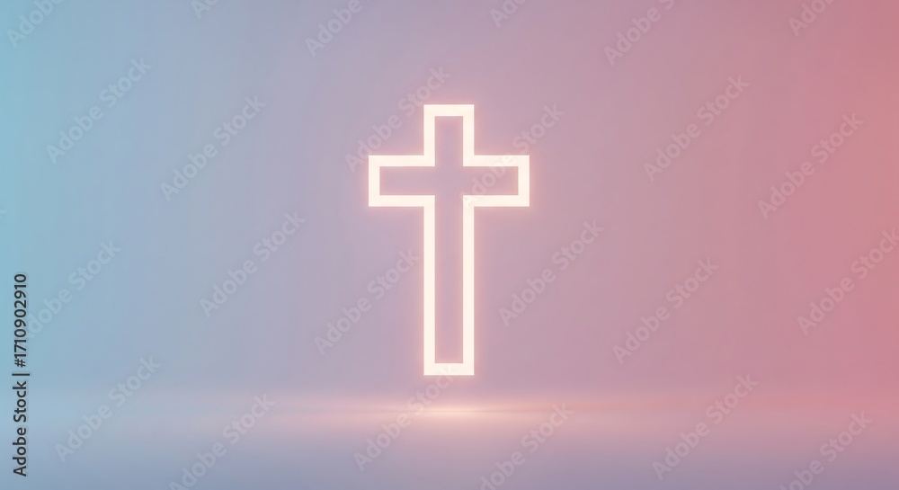 Fototapeta premium Faith Symbol Art