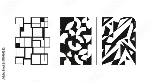 Abstract Geometric Shapes and Patterns