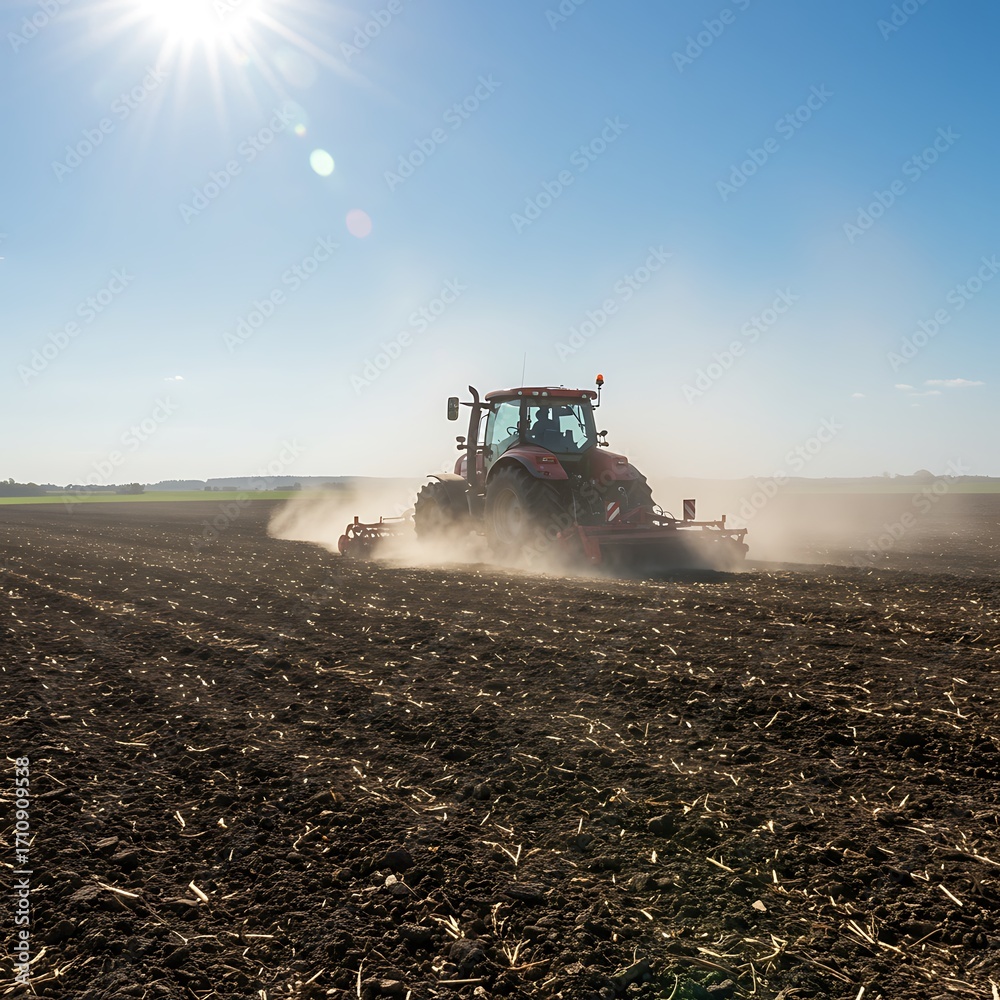Fototapeta premium Sun-Kissed Soil