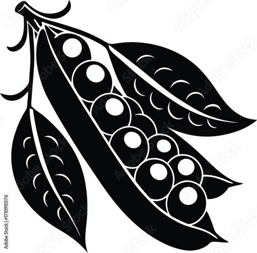 A stark black image representing absence or void emphasizing simplicity and mystery isolated on transparent background